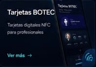 Vista del producto Tarjetas BOTEC